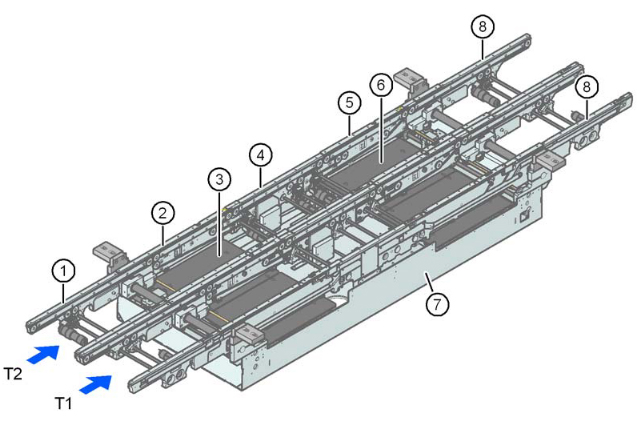 西門子貼片機(jī)D4i PCB 傳送導(dǎo)軌系統(tǒng)